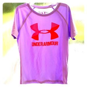 Girls youth medium Under Armour shirt